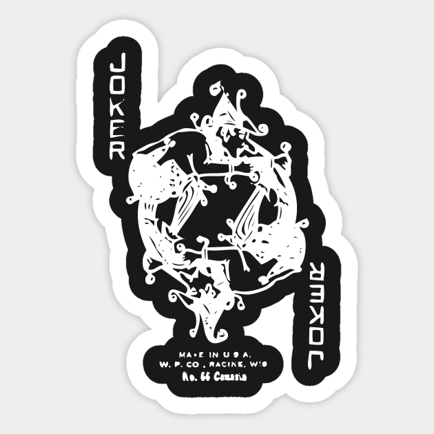 Jokers around°2 Sticker by PolygoneMaste